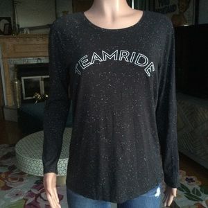 Lululemon Rare Speckled Teamride Long Sleeve Shirt 8
